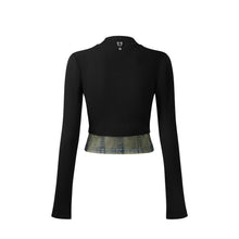 Load image into Gallery viewer, ATLU - Denim - Knit sweater (black)
