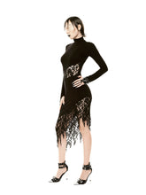 Load image into Gallery viewer, SSSS - WOMEN - Burning Midi - Dress (black)
