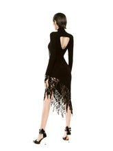 Load image into Gallery viewer, SSSS - WOMEN - Burning Midi - Dress (black)
