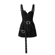 Load image into Gallery viewer, ATLU - Low waist - Buckle dress (black)
