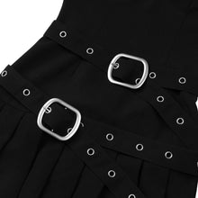 Charger l&#39;image dans la galerie, ATLU - Low waist - Buckle dress (black)
