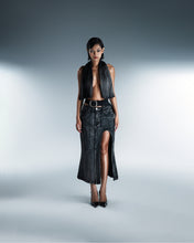 Load image into Gallery viewer, ATLU - Buckle - Cut out skirt (blackwash)
