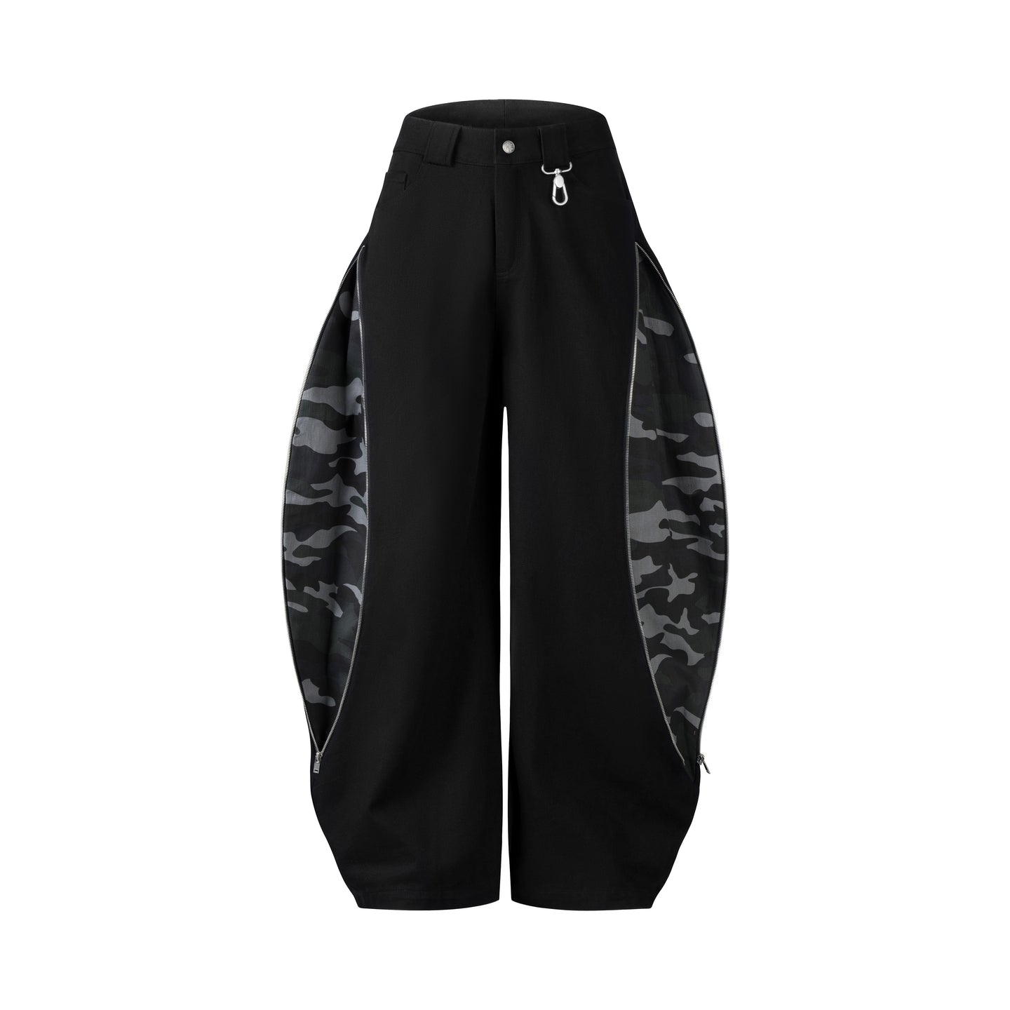 SSSS - MEN - Frisson Camo Zip Balloon (black)