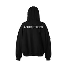 Lade das Bild in den Galerie-Viewer, SSSS - UNISEX - Logo Embroidery Hoodie (black)
