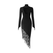 Load image into Gallery viewer, SSSS - WOMEN - Burning Midi - Dress (black)
