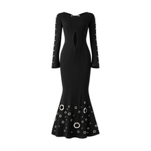 Load image into Gallery viewer, SSSS - WOMEN - Silver eyes - Dress (black)
