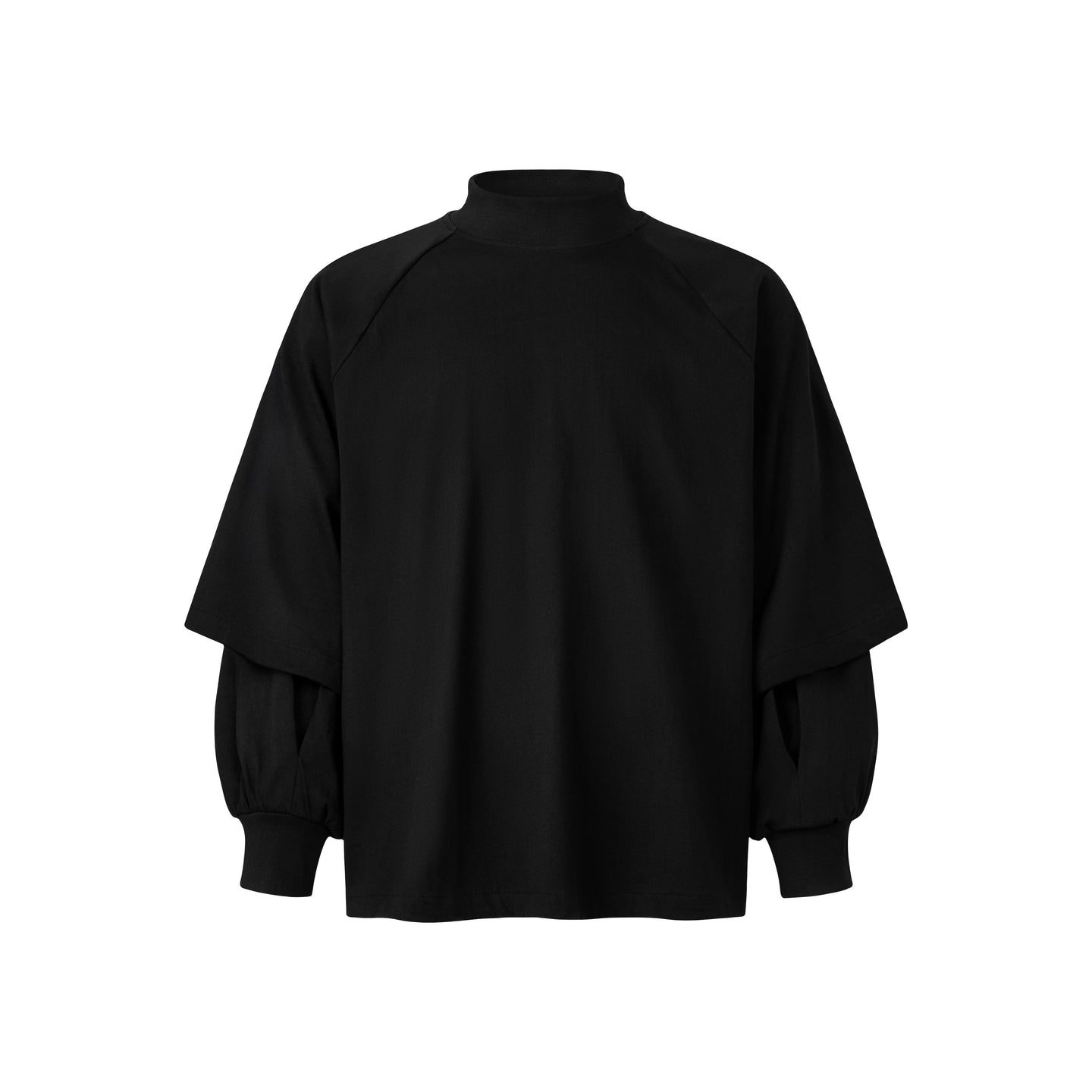 UNISEX - Layered - T-shirt (black)