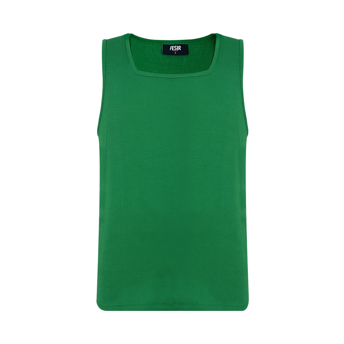 MEN - SQUARE NECK TANKTOP (white/green/blue/grey/black)