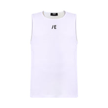 Load image into Gallery viewer, MEN - LOGO TANKTOP (white/purple/black)
