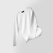 Lade das Bild in den Galerie-Viewer, MEN - BASIC LONG SLEEVE SHIRT (white/grey/black)
