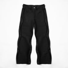 Charger l&#39;image dans la galerie, HOMME - PANTALON KAKI WAVE (blanc/noir)
