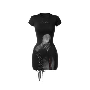 WOMEN - Angelic - Pinstripe mini dress