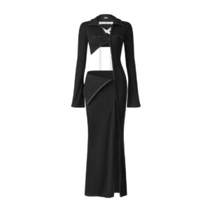 ATLU - Piercing - Knit dress (black)