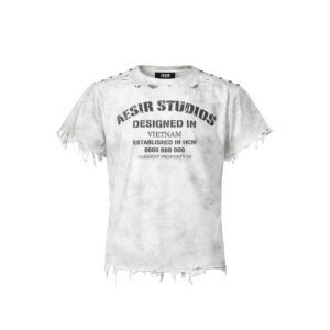 UNISEX -  RIFTOR - Distressed Baby Tee