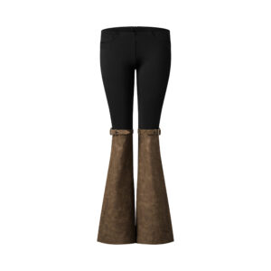 WOMEN - VEGARA - Faux-leather boot leggings