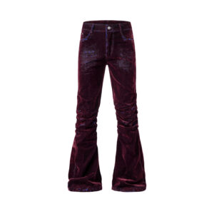 MEN - VOLKATH  - Velvet blur jeans