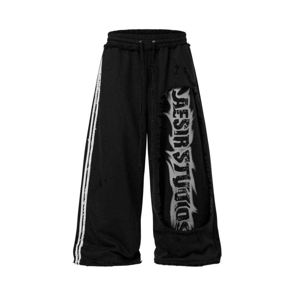 UNISEX - KAELIX - Flame logo jogger