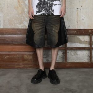 Unisex - Grock - Denim jorts