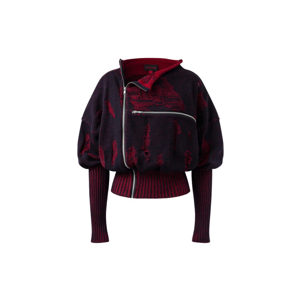 Woman - Crimson Scar - Knit top