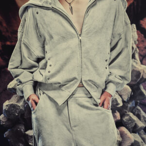 Unisex - Kizu - Distressed hoodie